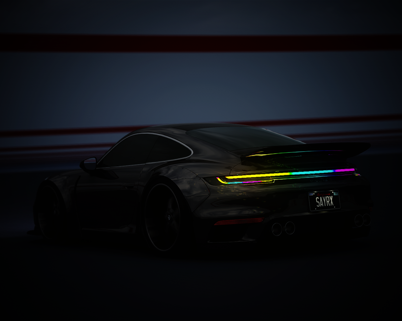 Sayrx Porsche 911 (992) 2023 | Blacked-out Specs