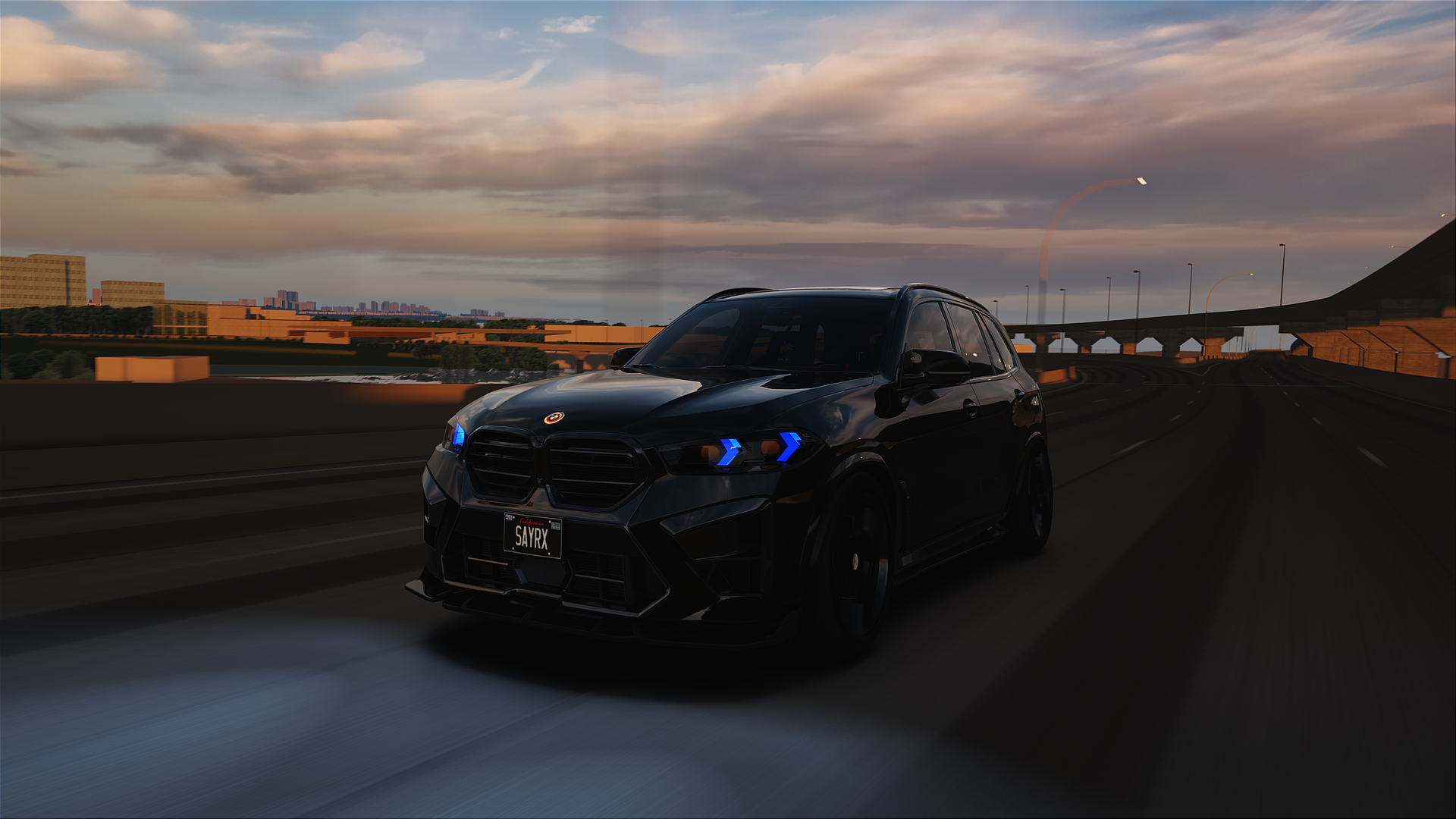 Sayrx BMW X5M 2024 LCI | Blacked-out Specs V2