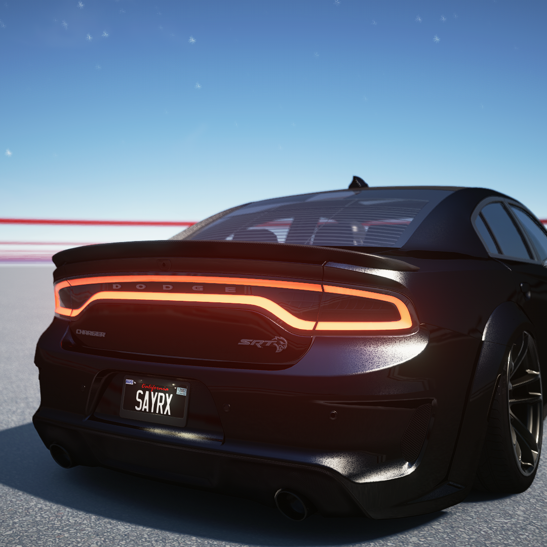 Sayrx Dodge Charger SRT 2022 | Blacked-out Specs